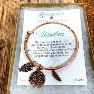 NWT Earth angel “ wisdom “ bracelet in copper colour​​​​​​​​​​​​​​